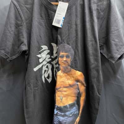 Zooboo Mens Size S Bruce Lee Tee