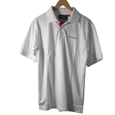 Nissan Mens  Size XS Short Sleeve Shirt White 