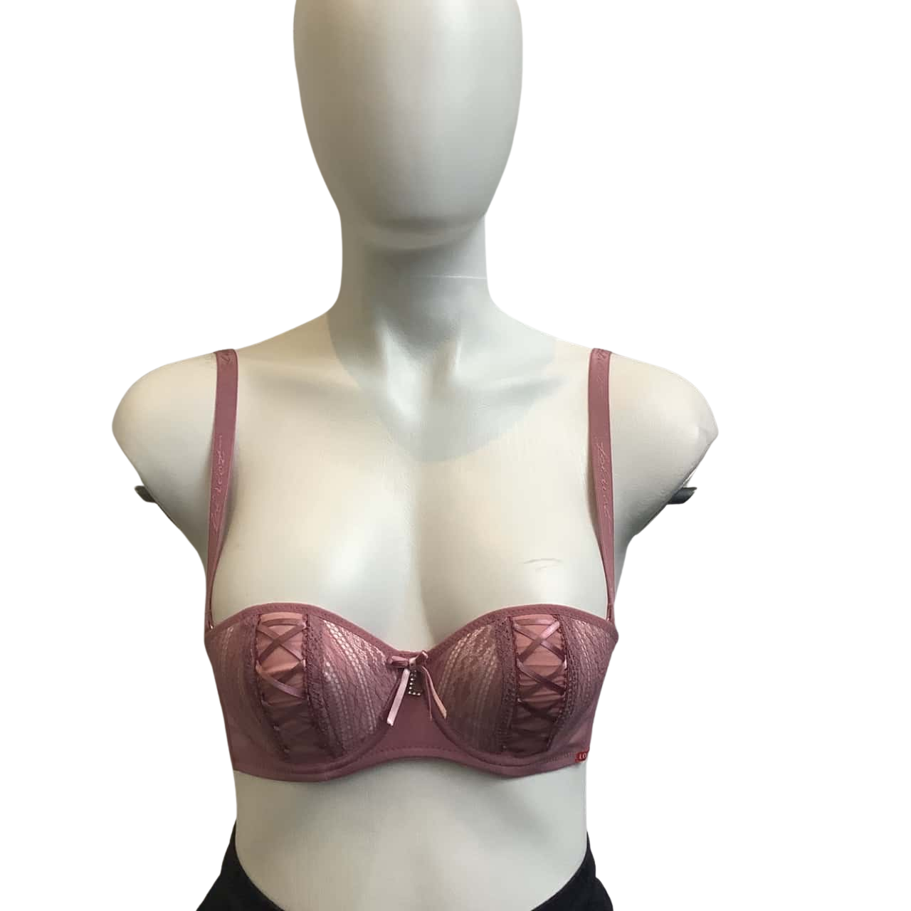 Brand New Amanssa 68 Womens Size 810 Lace Underwire Bra Mauve(s)