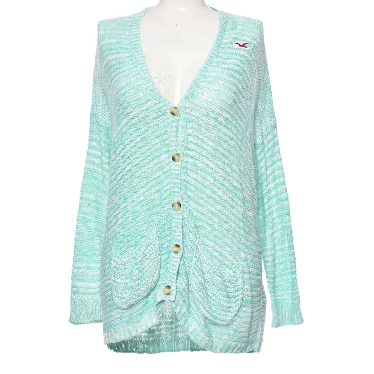 Hollister Women's Size 1618 Knit Cardigan Blue (s)