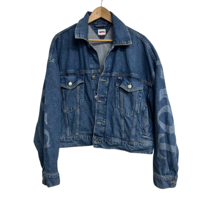 Tommy Hilfiger Mens Size S Blue Denim Jacket 