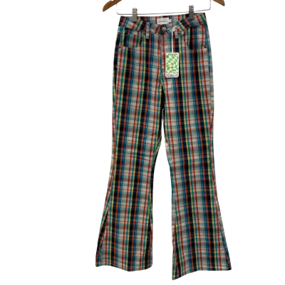 Ghanda Womens  Size 8 Bootcut Jeans Multicoloured 