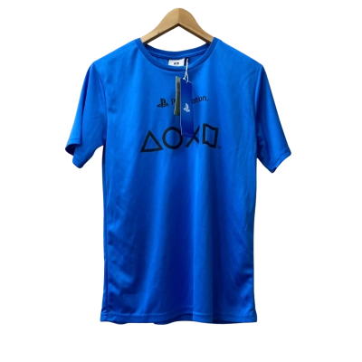  Mens PlayStation  Size 16 Blue Shirt