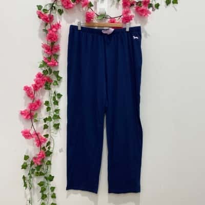 Peter Alexander Womens  Size XL Pyjama Pants Navy Blue 