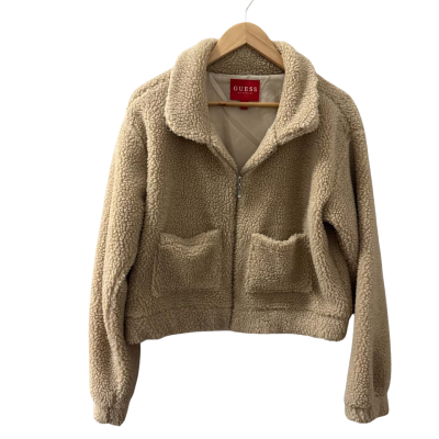 Guess Cropped Beige Jacket 