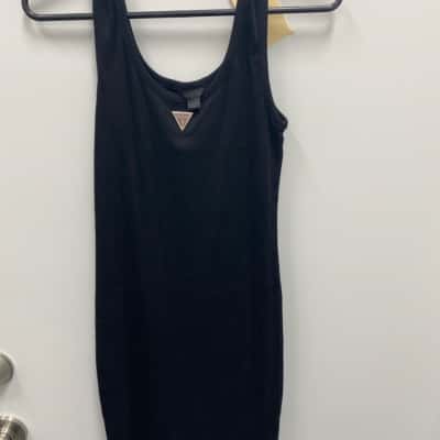 Guess Womens  Size M Mini Dress Black  