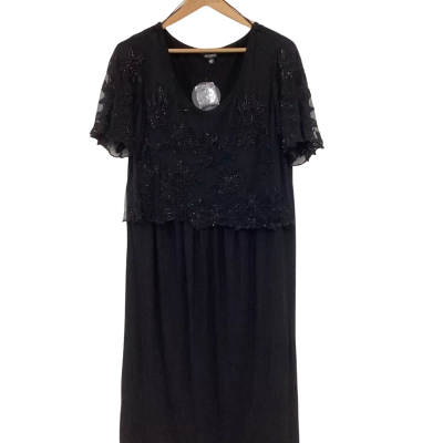 Emme Womens  Size XS Cocktail Dress Black  