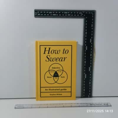 How to Swear Book by Stephen Wildish 