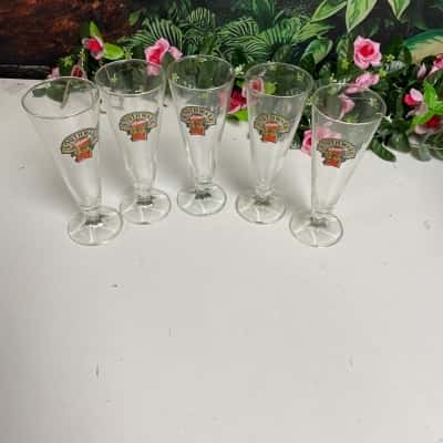 Southwark Premium Lager X5 Glasses