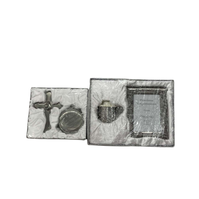  My Baptism Jewel Box + Hanging Cross & My Christening Day Picture Frame 