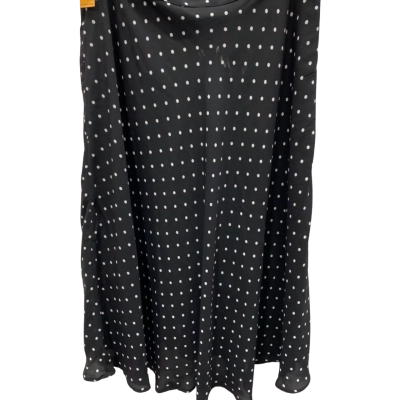 Liz Jordan Womens  Size 14 Midi Skirt Black  / Yellow 