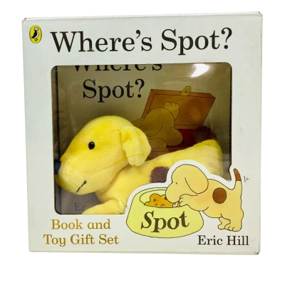 Where's Spot? Book and Toy Gift Set by Eric Hill