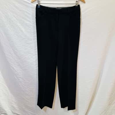 PERRI CUTTEN Size 6 Velvet Pants Black  