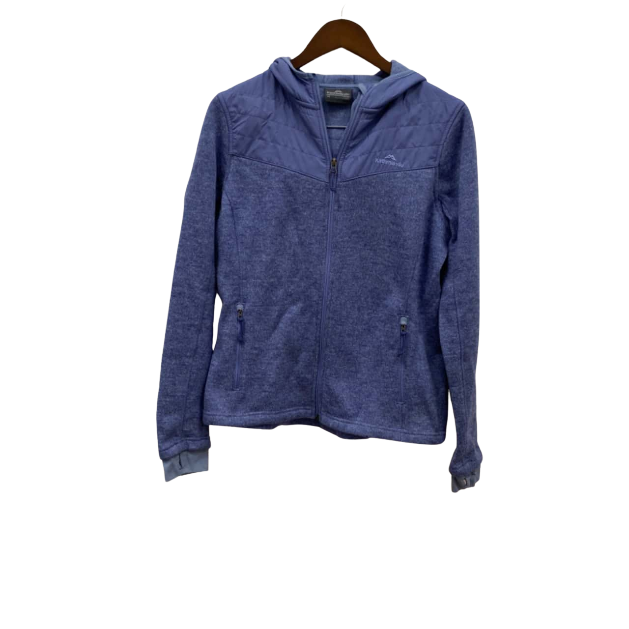 Kathmandu Womens Size 14 Front Zipper Blue hoodie(s)