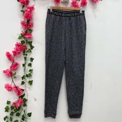 Bonds Womens Track Pants Size XS Grey 