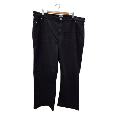 Just Jeans Womens  Size 22 Amaze Wide Leg Black Jeans