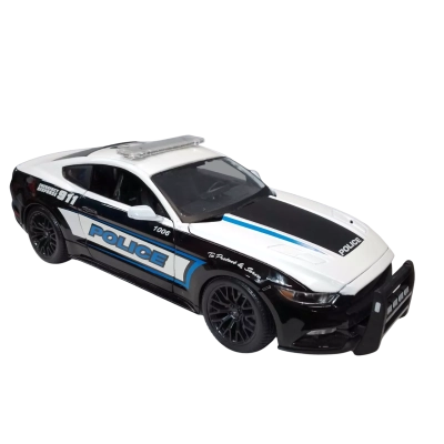 2015 Ford Mustang GT Police Car Diecast Model Car