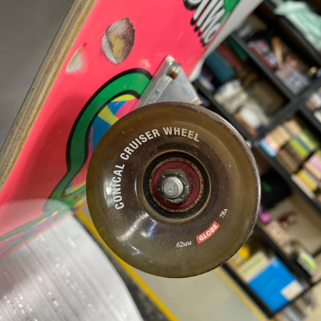GLOBE CONICAL CRUISER WHEEL 62mm 78a