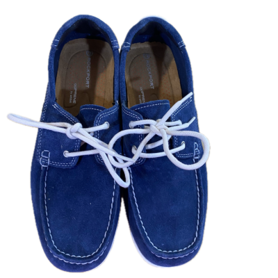 Rockport Mens  Size 8 Navy Blue / White shoes