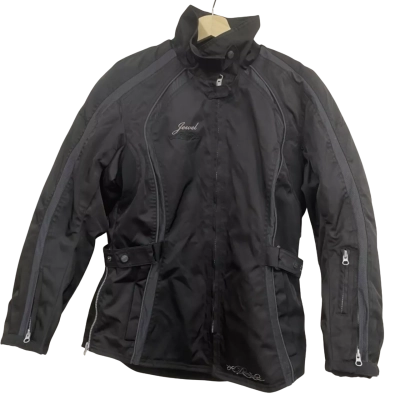 Dri Rider Womens motorbike jacket Size 16 / XL Black  / Grey 