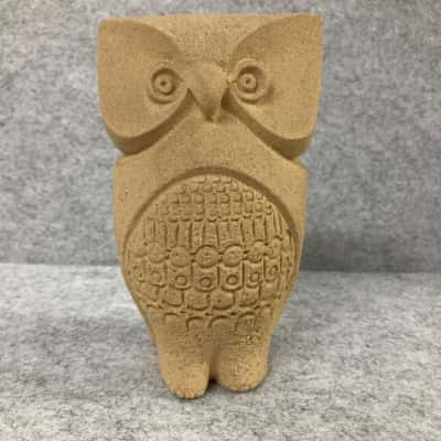 StoneArt Owl Statue Figurine - Belgium