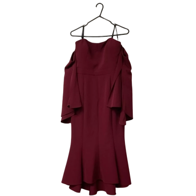 Forever New Size 12 Formal Maxi Dress Maroon 