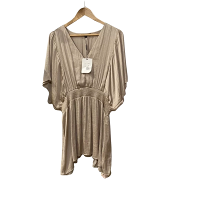 pingpong Womens  Size 18 Short Sleeve Top Brown 