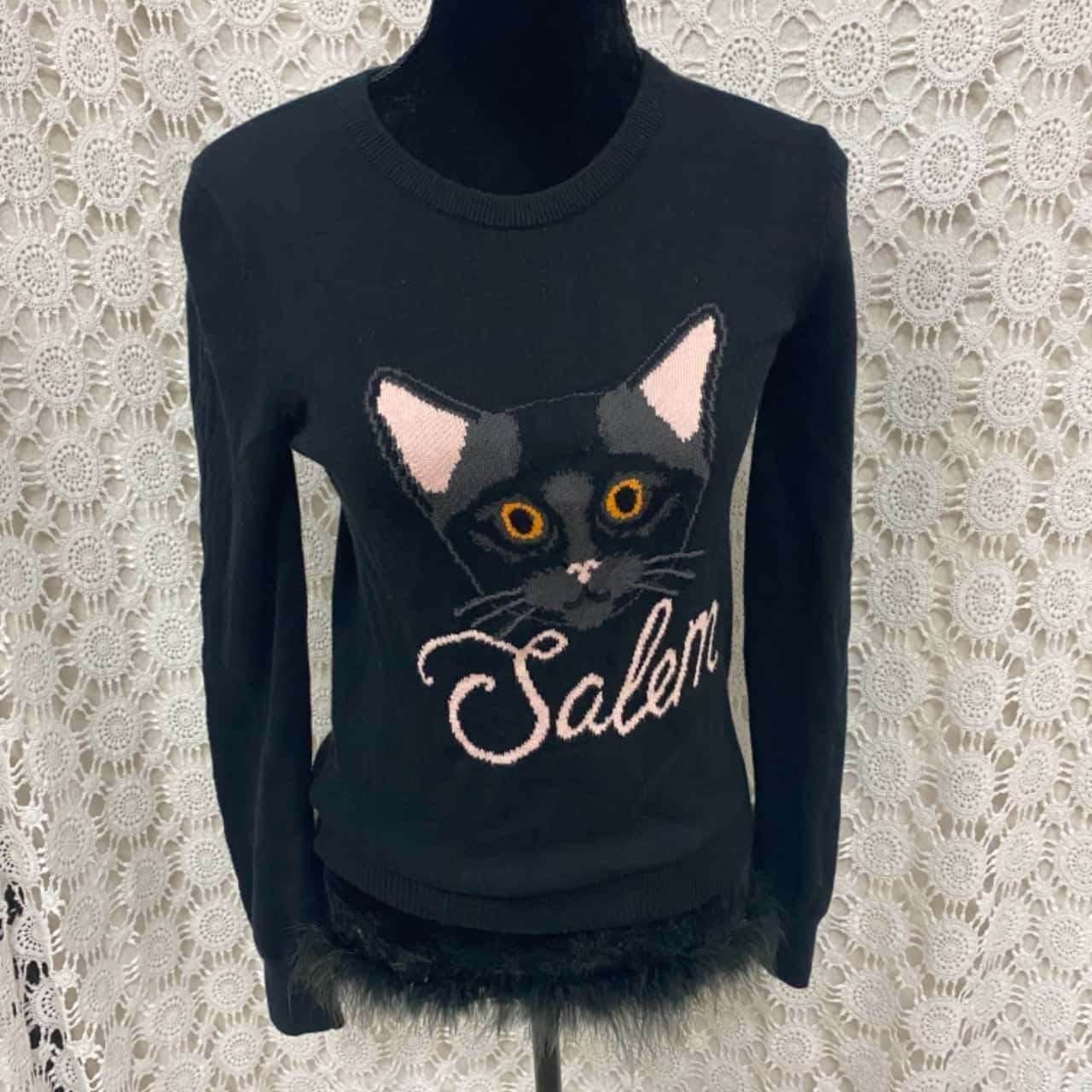 black cat jumper