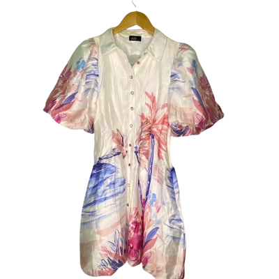 Dotti Womens  Size 8 Mini Dress Floral / Multicoloured 