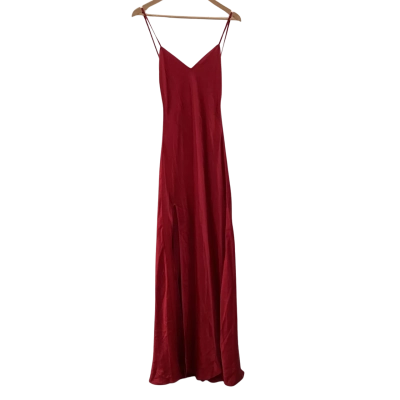  Womens Staud Size XS Formal Dress Red 