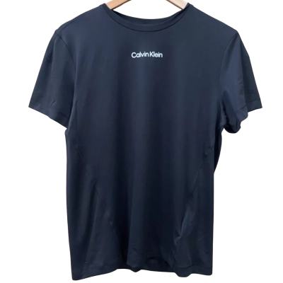 Calvin Klein Black Quick-Dry Gym T-Shirt Size M