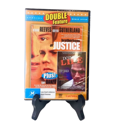 DVD - Double Feature- Brotherhood of Justice & Doing Life (M)