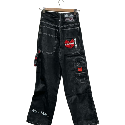  Unisex Wu-tang jeans Size (23) 4-5 Australia Black  