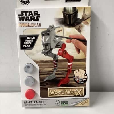 STAR WARS The Mandalorian wood worx  3D wooden model kit