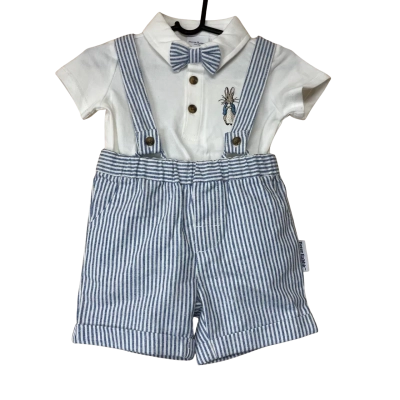 Brand New - Petter Rabbit Shirt and Short Set - Size 0 (6-12mths)