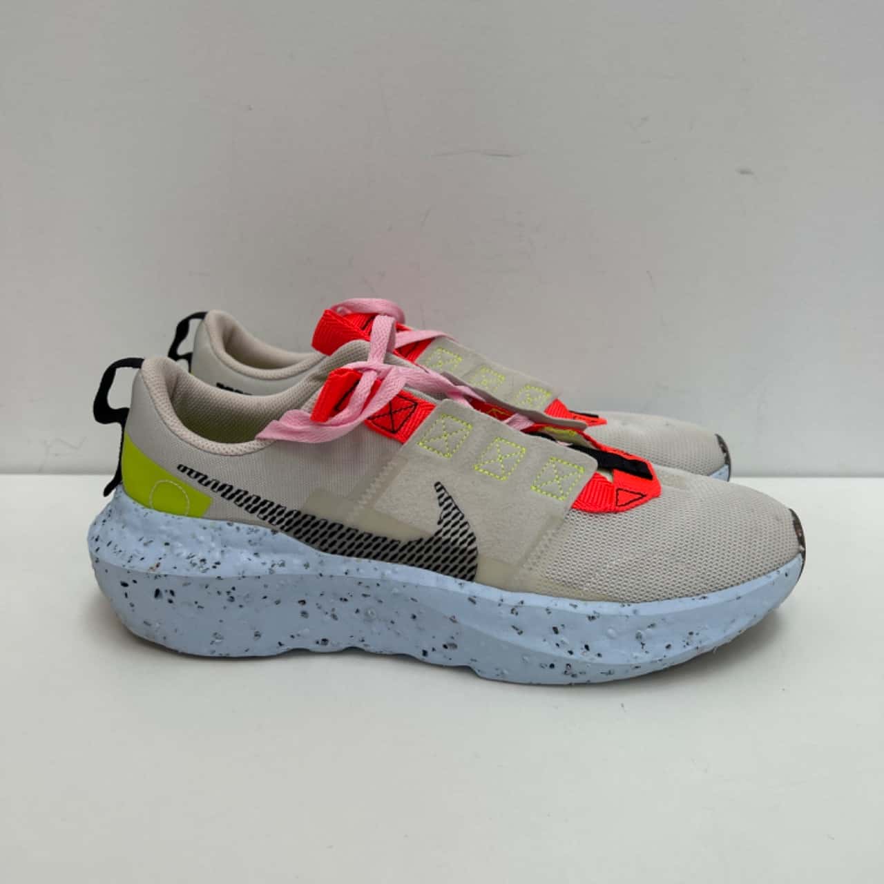 nike crater impact black on feet