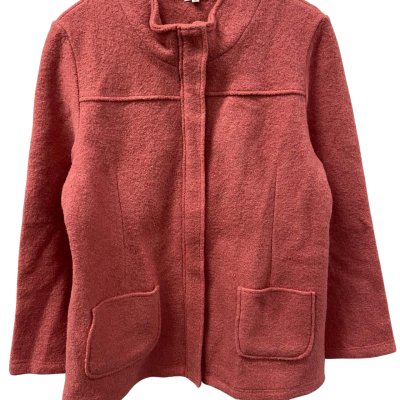Fields coral wool coat, Size L
