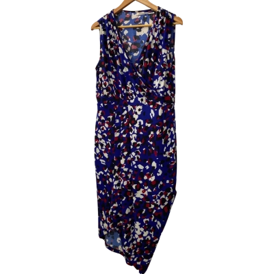 Teaberry Womens  Size 16 Midi Dress / Sleeveless Dress  Multicoloured / Pattern 