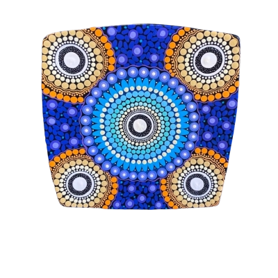 Two Small Square Plates