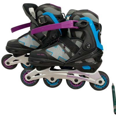 Kids Rebel Goldcross Inline Skates Size 6 to 9 