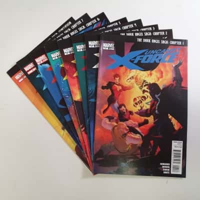 Marvel Comics 2011-12 Uncanny X-Force The Dark Angel Saga Complete No. 11-18 Comics