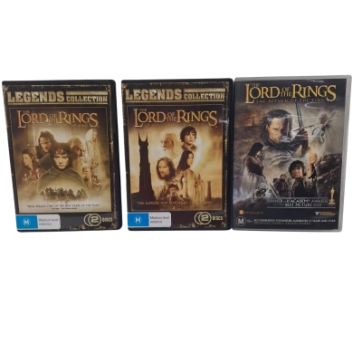 LORD OF THE RINGS  TRIOLOGY