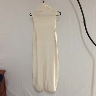 Witchery Womens  Size M Maxi Dress / Sleeveless Dress  Cream 