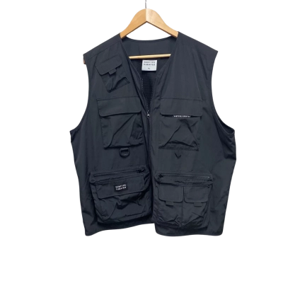  Subtype Curated Mens  Size XL Utility Vest Black  