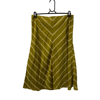 David Lawrence Womens  Size 14 A-Line Skirt Khaki / Ivory