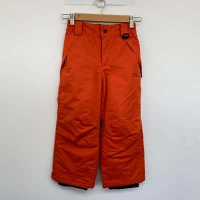 37 Degrees South Orange Ski Snow Pants Size 6 