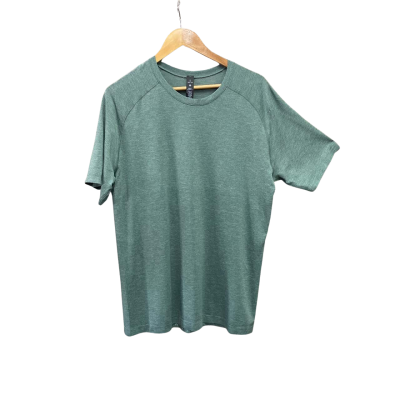 Lululemon Womens  Size XL Short Sleeve Top Green 