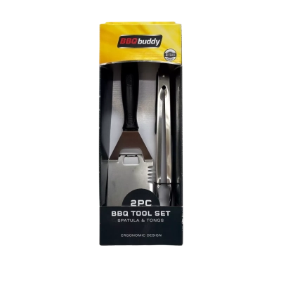 BBQ Buddy Spatula & Tongs Set