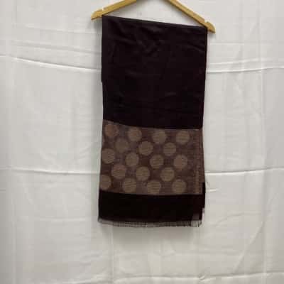 Women's Brown Cashmere Scarf