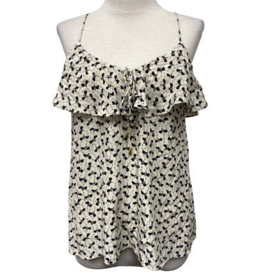 Zimmermann Womens  Size 1 Cami  Black  / Cream  Top